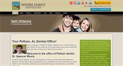 Desktop Screenshot of pelhamdentist.com